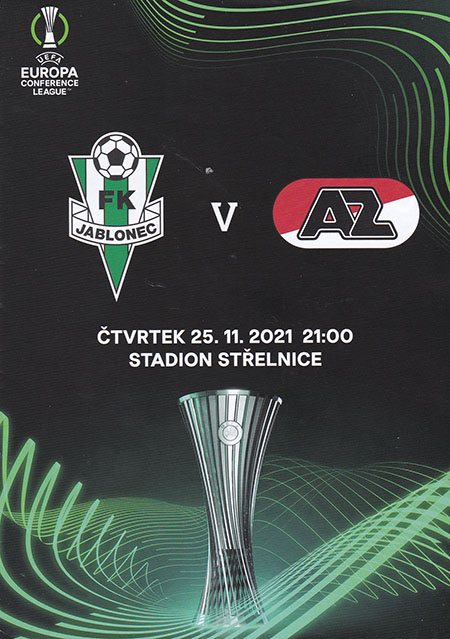 AZ Programma 25-nov-2021 Jablonec uit